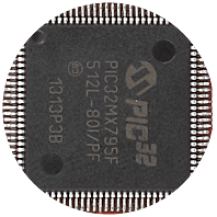 PIC32MX795F512L-80I/PF    TQFP100