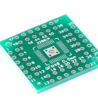 PLACA ADAPTADORA QFN44 QFP48 QFP44 PQFP LQFP TQFP PARA DIP48