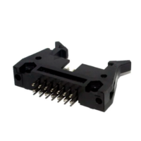 CONECTOR BOX HEADER MACHO 14VIAS 180?  C/EJETOR