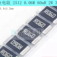RESISTOR  R060  SMD 2512  2W  1%