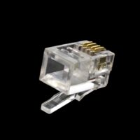 CONECTOR RJ11 MACHO 4X4XMM