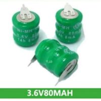 BATERIA 3.6V 80MAH