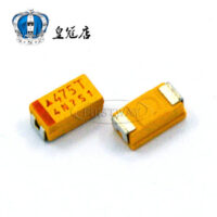 CAPACITOR TANTALO  4,7UFX50V CASE E
