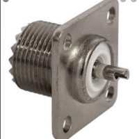 CONECTOR UHF FEMEA BASE QUADRADA