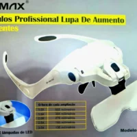 LUPA DE CABE?A COM LED